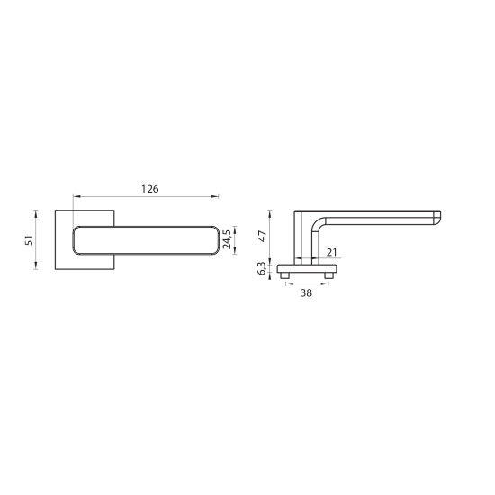 GK - VAYA 265 MINIMAL MODERN - HR | Bílá matná (29)
