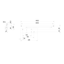 GZ - TS 3000 samozavírač s kluznou lištou | Černá