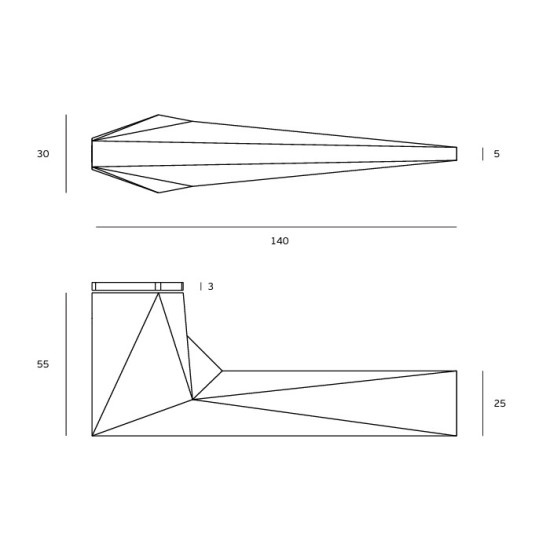 JNF - ARCHI SKETCH IN.00.131 | TB - Titanium černá