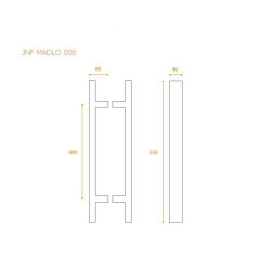 JNF - IN.07.006.D - MADLO | BN - Broušená nerez JNF - IN.07.006.D - MADLO | BN - Broušená nerez