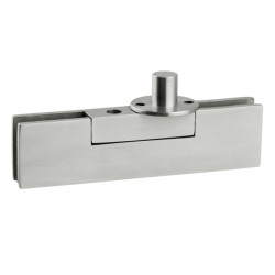 JNF - IN.81.102 Horní pivotový pant(sklo-zárubeň) | BN - Broušená nerez