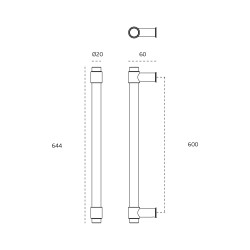 JNF - MADLO IN.07.123.D pár | BN - Broušená nerez