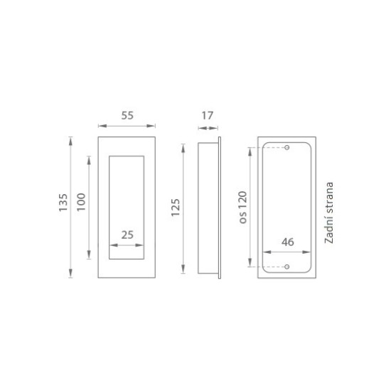 JNF - Mušle IN.16.402 | LN - Leštěná nerez
