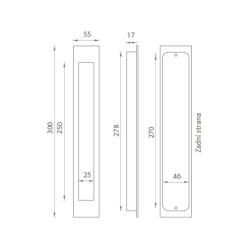 JNF - Mušle IN.16.406 | LN - Leštěná nerez