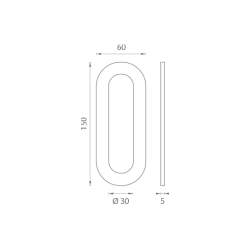JNF - Mušle na sklo IN. 16.562.A | BN - Broušená nerez