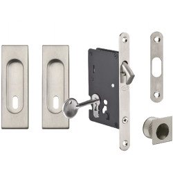 JNF - Set na posuvné dveře - BB / D - HR | BN - Broušená nerez