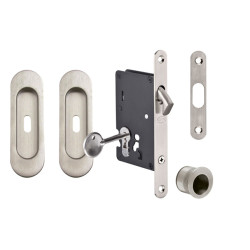 JNF - Set na posuvné dveře - BB / S - R | BN - Broušená nerez