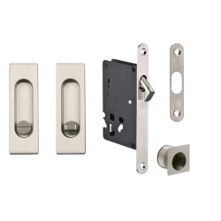 JNF - Set na posuvné dveře - WC - HR | BN - Broušená nerez