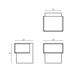 JNF - Zarážka dveří DUO IN.13.355 | BN - Broušená nerez JNF - Zarážka dveří DUO IN.13.355 | BN - Broušená nerez