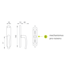 KE - MICHAELA - rozvora | Stříbrná