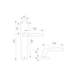 KE - MONIKA | AH - Antik hnědá KE - MONIKA | AH - Antik hnědá