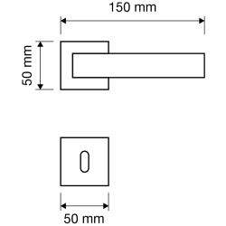 LI - ZEN MESH - HR | OCS - Chrom broušený LI - ZEN MESH - HR | OCS - Chrom broušený