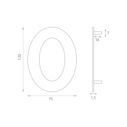 LR - Domovní číslice  LR - Domovní číslice