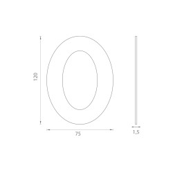 LR - Domovní číslice  LR - Domovní číslice