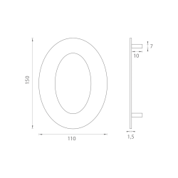 LR - Domovní číslice  LR - Domovní číslice