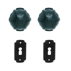 LR - Koule přímá PORT 388/358 | Kovaná černá