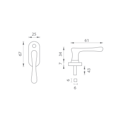 MP - ELEGANT - půloliva | OC - Chrom lesklý