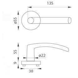 MP - ESSO - R | BS - Černá matná MP - ESSO - R | BS - Černá matná