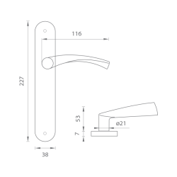 MP - FAN ECO | OCS - Chrom broušený MP - FAN ECO | OCS - Chrom broušený
