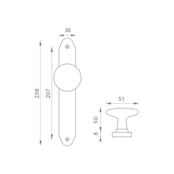 MP - KOULE ALT WIEN | OBA - Antik bronz MP - KOULE ALT WIEN | OBA - Antik bronz