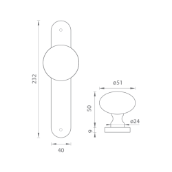 MP - KOULE ECO | OCS - Chrom broušený MP - KOULE ECO | OCS - Chrom broušený