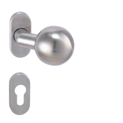 MP - KOULE VYOSENÁ SET - UOR | BN - Broušená nerez