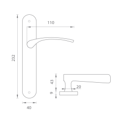 MP - LAURA | OLV - Mosaz leštěná lakovaná
