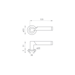 MP - MARENA - R 3SM | BN/LN - Broušená nerez / leštěná nerez MP - MARENA - R 3SM | BN/LN - Broušená nerez / leštěná nerez