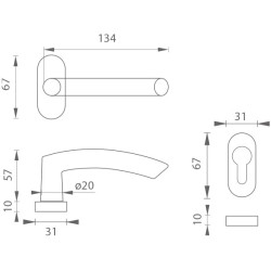 MP - NERO - UOR | BS - Černá matná MP - NERO - UOR | BS - Černá matná