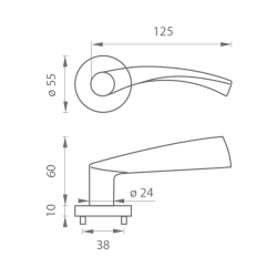 MP - SPIRIT - R | NP/OC - Nikl perla / chrom lesklý MP - SPIRIT - R | NP/OC - Nikl perla / chrom lesklý