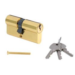 MP - Stavební cylindrická vložka | OLV - Mosaz leštěná lakovaná MP - Stavební cylindrická vložka | OLV - Mosaz leštěná lakovaná