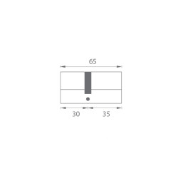 MP - Stavební cylindrická vložka | OLV - Mosaz leštěná lakovaná MP - Stavební cylindrická vložka | OLV - Mosaz leštěná lakovaná