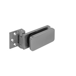 MP - UNIQUE R8 - Pant na sklo s destičkou horizontální - pár | BN - Broušená nerez