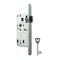 MP - Zadlabací zámek BB 72/80 - D 2255 L | Bílý pozink