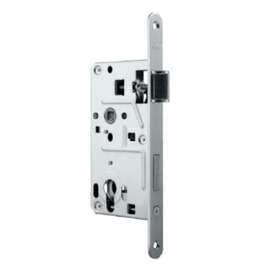 MP - Zadlabací zámek PZ 72/80 - D 2155 L/P | Bílý pozink