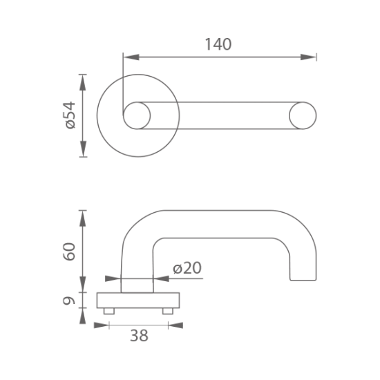 MPK - COSLAN - R | BN - Broušená nerez