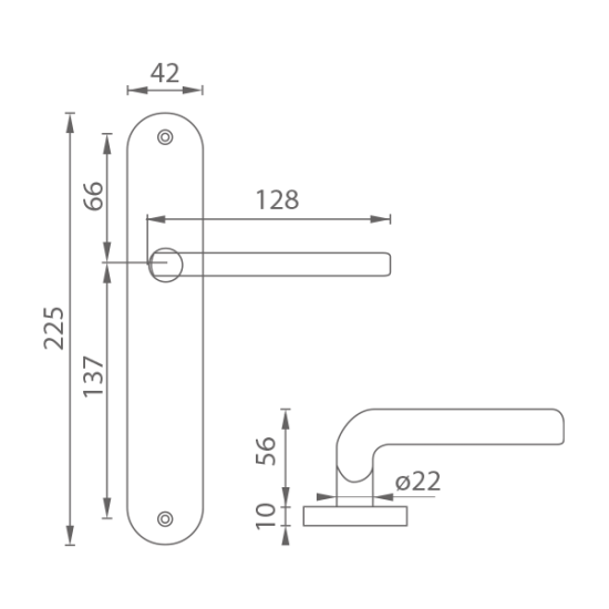 MPK - DANIELA - SO | BN - Broušená nerez