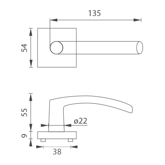 MPK - ESSO - HR | BN - Broušená nerez