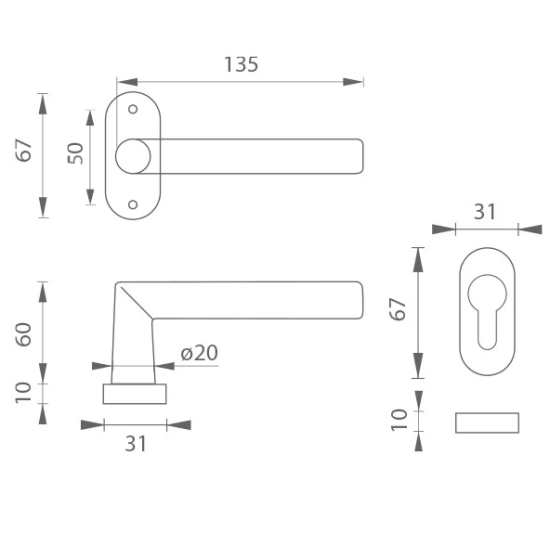 MPK - FAVORIT - UOR | BS - Černá matná