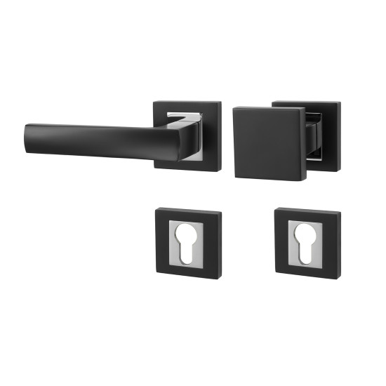 MPK - HOLLY - HR | BS/OC - Černá matná / chrom lesklý