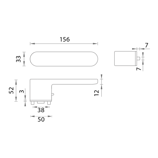 MPK - IMPRESSA SWITCH LOCK - OR | WS - Bílá matná