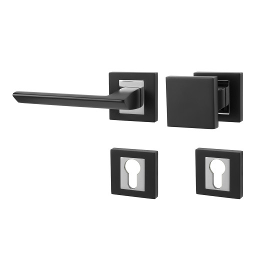 MPK - JASPER - HR | BS/OC - Černá matná / chrom lesklý