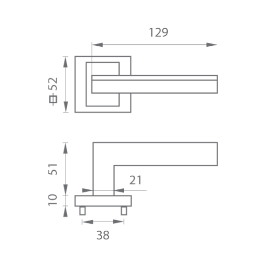 MPK - JASPER - HR | BS/OC - Černá matná / chrom lesklý