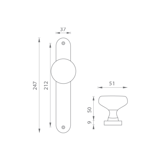 MPK - KOULE ELEGANT | OBA - Antik bronz