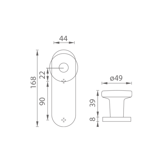 MPK - KOULE PEVNÁ SPECIÁL - SOK | BN - Broušená nerez