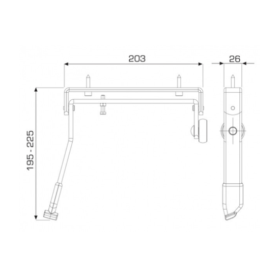 MPK - Koordinátor zavírání | WS - Bílá matná