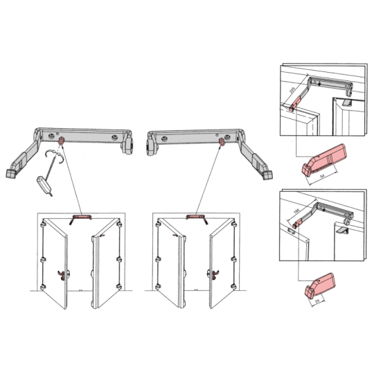 MPK - Koordinátor zavírání | WS - Bílá matná