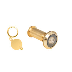 MPK - Kukátko s krytkou | OLV - Mosaz leštěná lakovaná