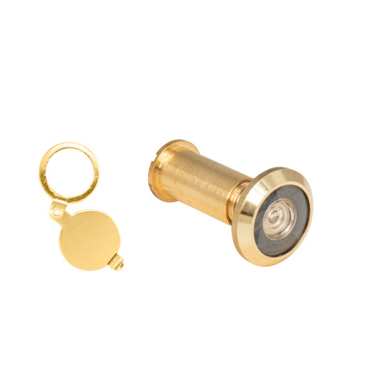 MPK - Kukátko s krytkou | OLV - Mosaz leštěná lakovaná