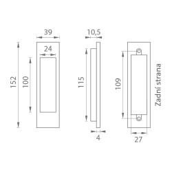 MPK - MUŠLE HRANATÁ 039 bez otvoru | T - Titan